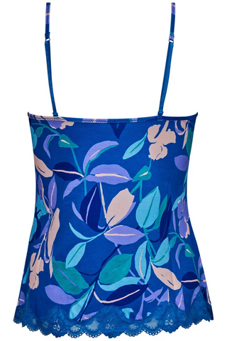 Antigel Blue Floral Print Camisole Echappee Nature