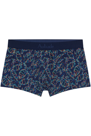 Aubade Homme Men's Cotton Modal Turtle Trunks