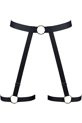 Aubade Lust For Life Harness Black  | Luxury Lingerie