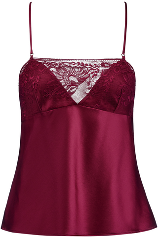 Aubade Midnight Whisper Top Crimson Red