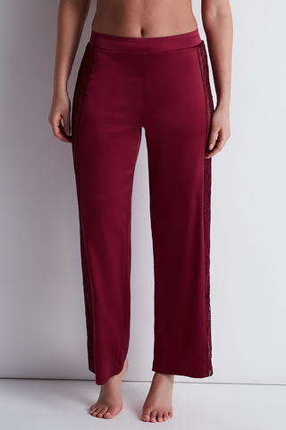 Aubade Midnight Whisper Trousers Crimson Red