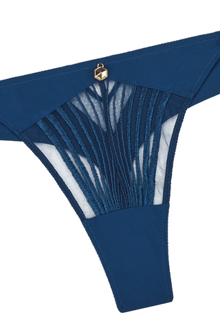 Aubade Sumptuous Waves Tanga Imperial Blue