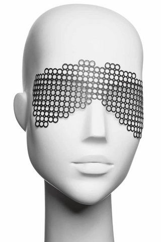 Bijoux Indiscrets Erika Vinyl Mask Black