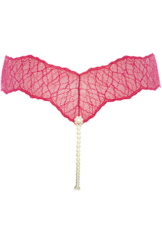 Bracli Sydney Double Pearl Thong Red