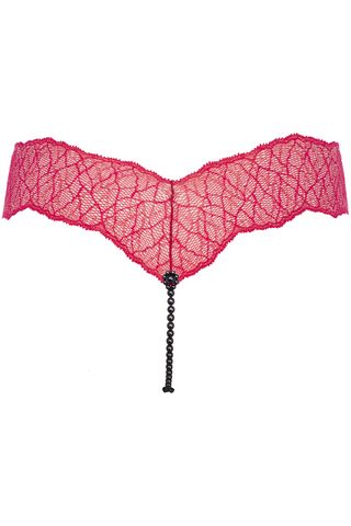 Bracli Sydney Dark Double Pearl Thong Red