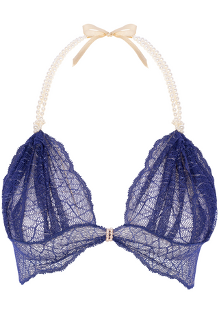 Bracli Sydney Blue Lace Bralette - Luxury Lace Bra