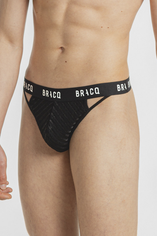 Bracq Amber Men's Thong Black