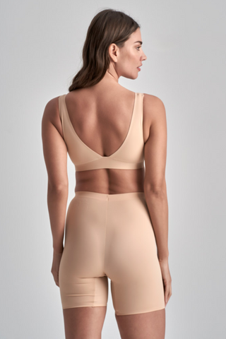 Bye Bra Deep Plunge Bra Beige