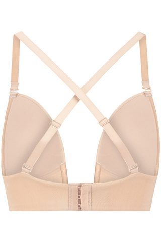 Bye Bra Ultra Plunge Multiway Bra Beige Beige