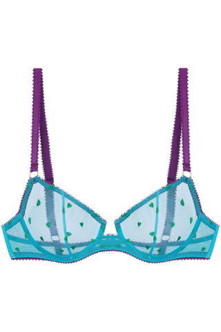 Dora Larsen Nelle Heart Embroidery Underwire Bra