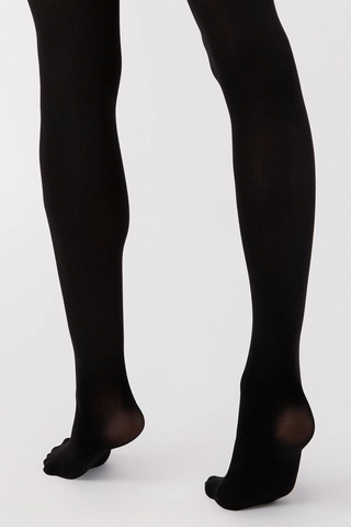 FiORE Diavola Strip Panty Tights Black 60 Denier