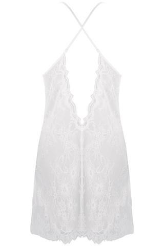 Lise Charmel Sexy Lace Nightie Source Beauté Ecru Nacre