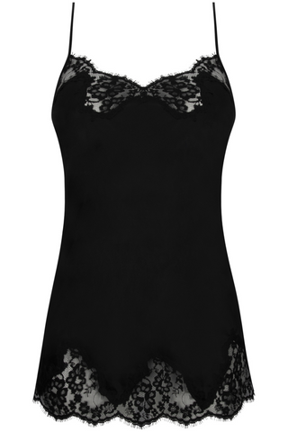 Lise Charmel Silk Babydoll Black - Splendeur Soie