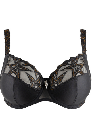 Louisa Bracq Superstar Full Cup Bra Black & Gold