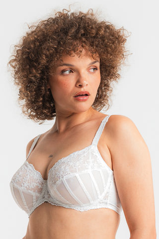 Louisa Bracq Victoria White Full Cup Bra