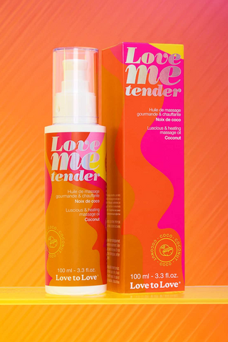 Love to Love Love Me Tender Warming Massage Oil Coconut