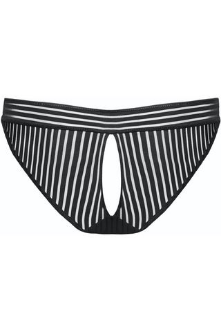 Maison Close Bande à Part Open Back Brief Black