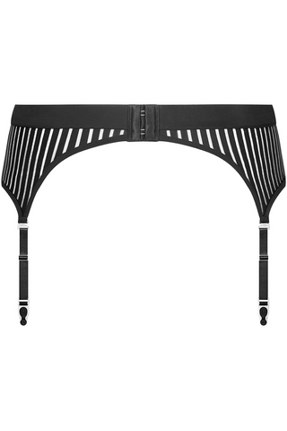 Maison Close Bande à Part Suspender Belt Black