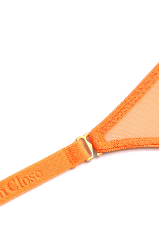 Maison Close Corps à Corps Neon Mini Thong Orange