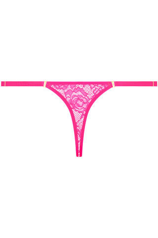 Maison Close Flashback Mini Thong Neon Pink