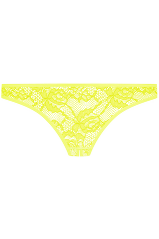 Maison Close Flashback Open Brief Neon Yellow