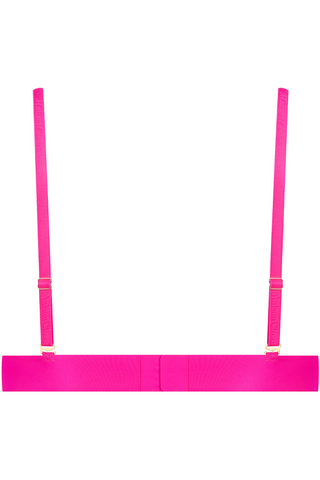 Maison Close Flashback Triangle Bra Neon Pink