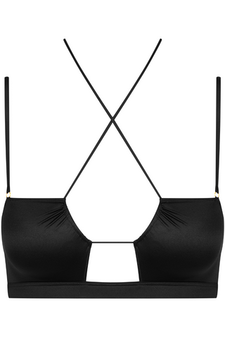 Maison Close French Kiss Bralette Bra Black