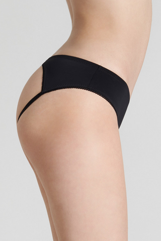 Maison Close Le Petit Secret Open Back Shorty Black