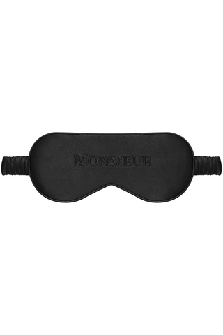 Maison Close Les Fétiches Silk Monsieur Eye Mask Black