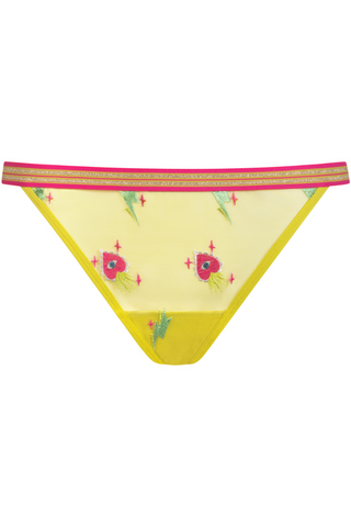 Mey Poetry Flash Thong Tropical Island