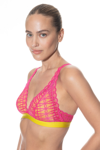 Mey Poetry Temptation Triangle Bra Exotic Pink