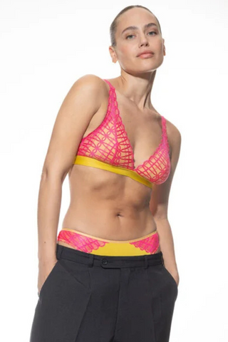 Mey Poetry Temptation Triangle Bra Exotic Pink