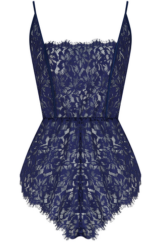 Muse by Coco de Mer Beatrice Teddy Navy