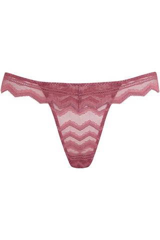 Muse by Coco de Mer Margot Brazilian Knicker Deep Rose