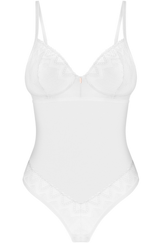 Obsessive Alissium Bodysuit White