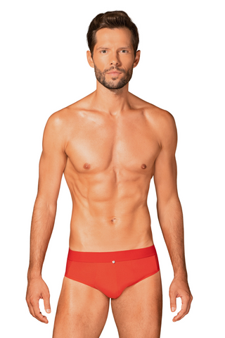 Obsessive Men's Red Brief Boldero - Mens Underwear