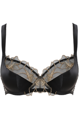 Prelude Delicate Nimph Full Cup Bra Black/Gold