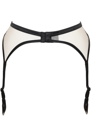 Prelude Delicate Nimph Suspender Belt Black/Green