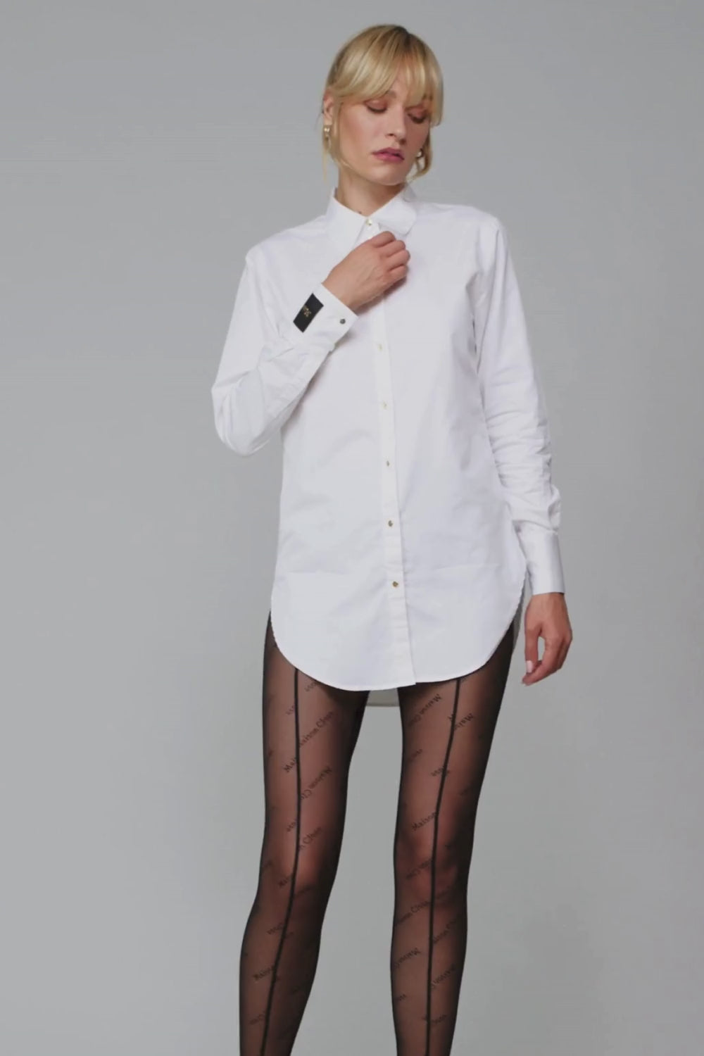 Maison Close Le Vestiaire Cotton Shirt White