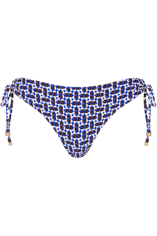 Sea Level Coast Cheeky Tie Side Bikini Bottom Cobalt