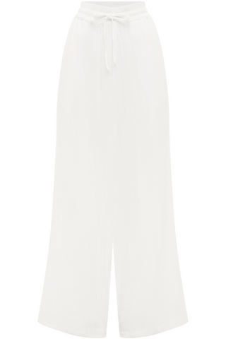 Sea Level Sunset Beach Pants White