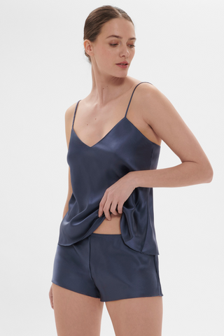 Simone Pérèle Dream Silk Camisole Cinder Blue